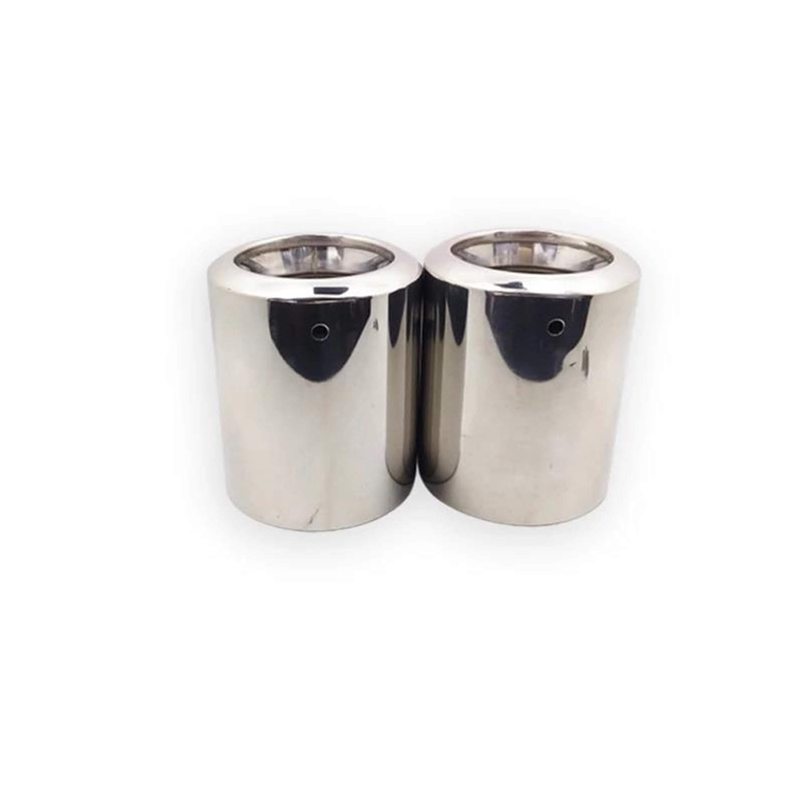 Tubo Escape Coche para Ford para Kuga 2013-2020 2 Piezas Silenciador Tubo Escape Acero Inoxidable Punta De Silenciador Accesorios De Estilo para Coche Tubo Punta Silenciador Escape(1)