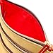 Dooney & Bourke Women's North South Triple Zip Crossbody in Lightweight Nylon, Handbag with Adjustable Shoulder Strap, Khaki