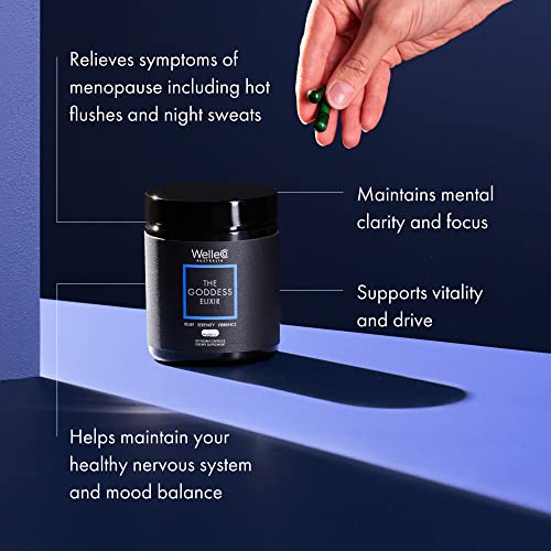 Welleco Pms Elixir And The Goddess Elixir Bundle | Premenstrual Support Supplement For Women, Magnesium And Ashwagandha Capsules With Iron, Iodine | Hormone Balance For Women, Supports Perimenopause #TOP3