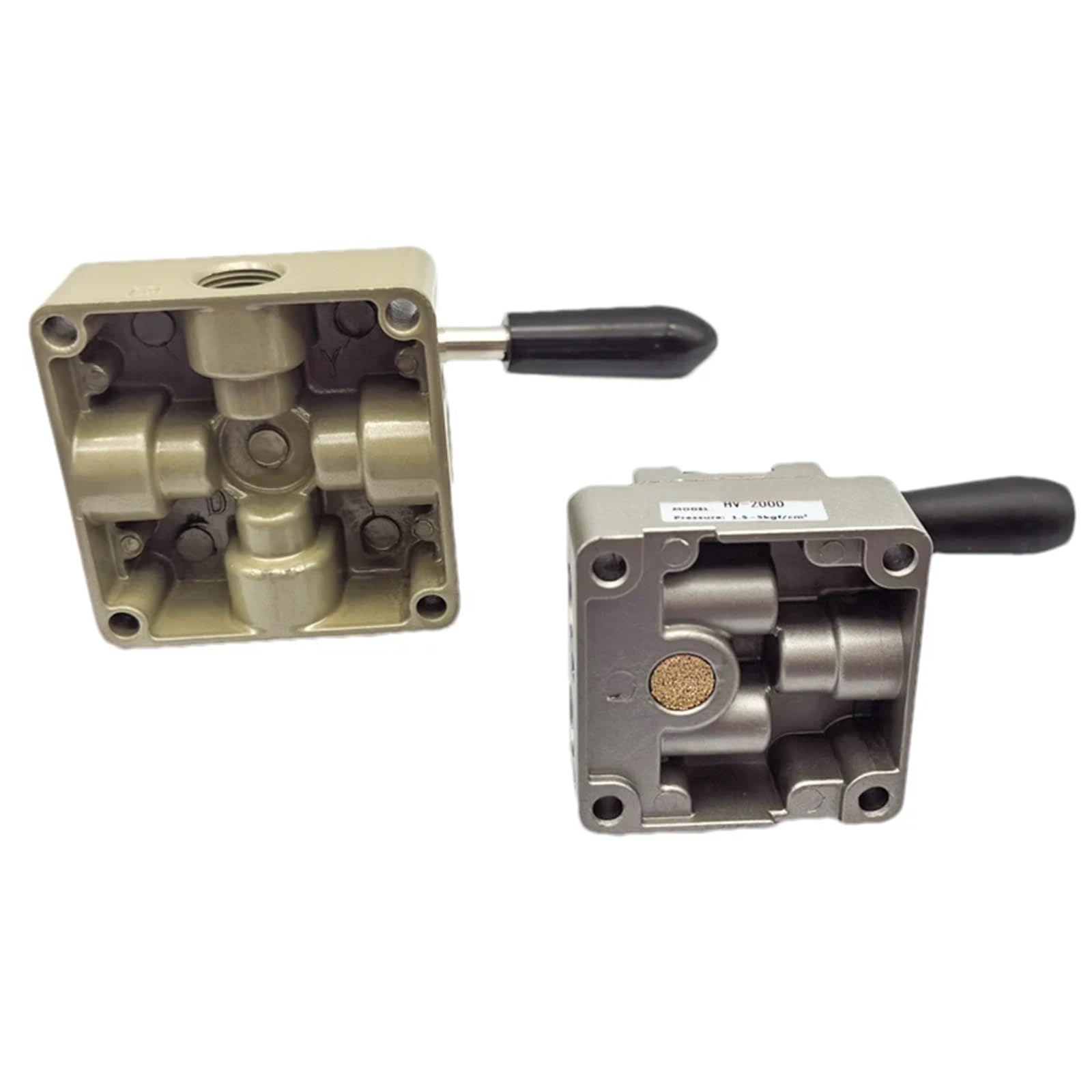 Válvula manual/Válvula direccional de aire control manual HV-02 HV-03 HV-04 tres vías y cuatro (1 unidad)(PC8-02 BSL-02)