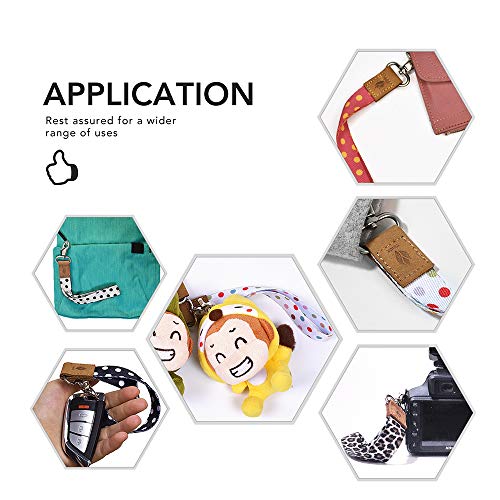 Yihor - Cordino da polso da polso, per chiavi