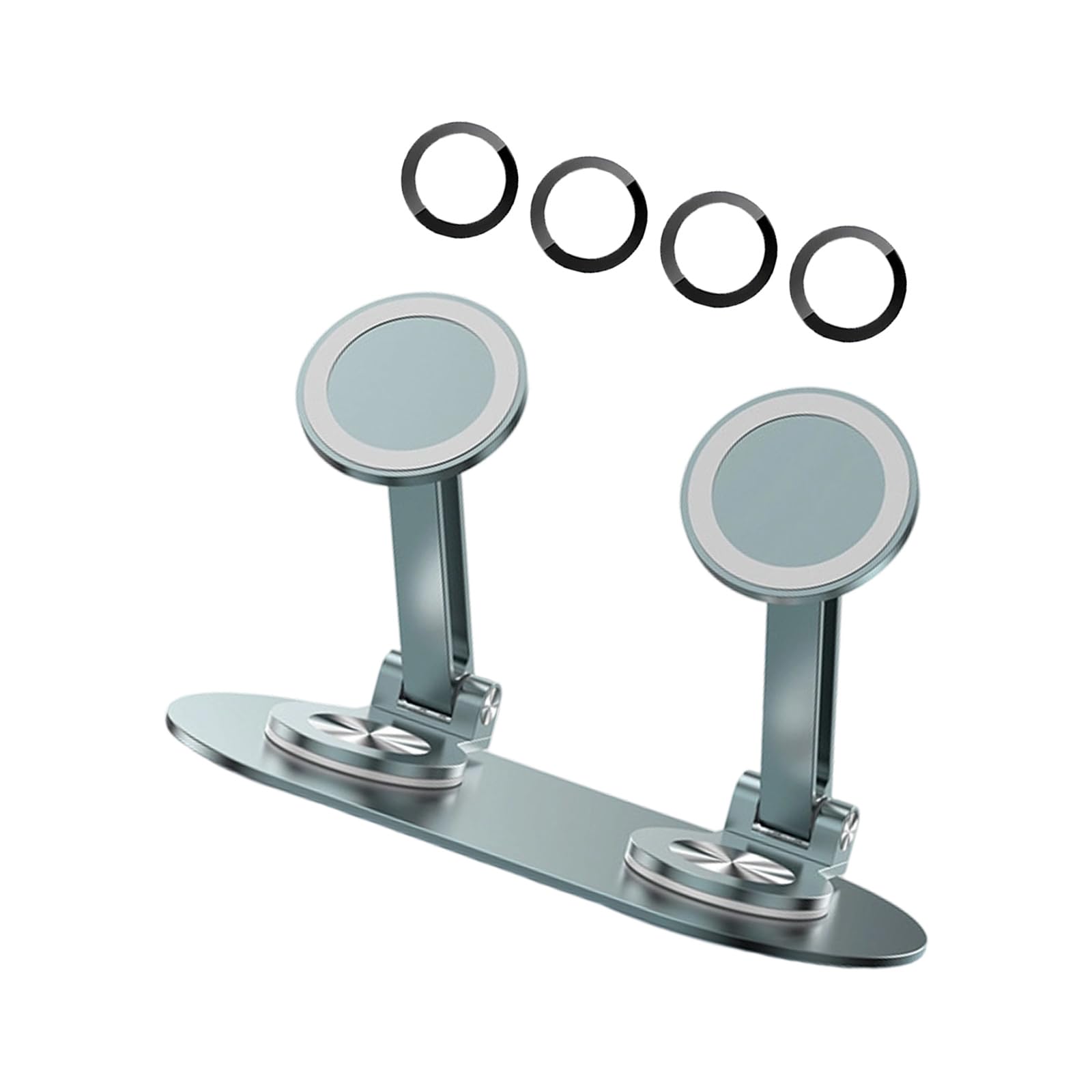 Soporte portátil de doble posición para teléfono 360, gris