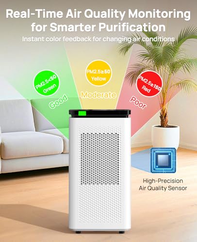 True HEPA Air Purifier for Allergies