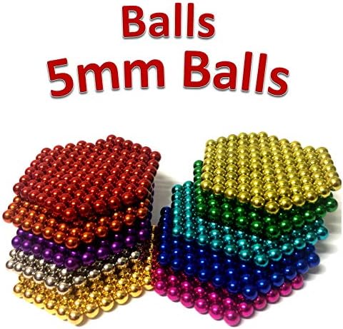 252pcs 5mm Enjoy playing with electroplating colored Balls that last with no plastic shells that might peal-off a with this Recreation game with family friends build an unlimited amount