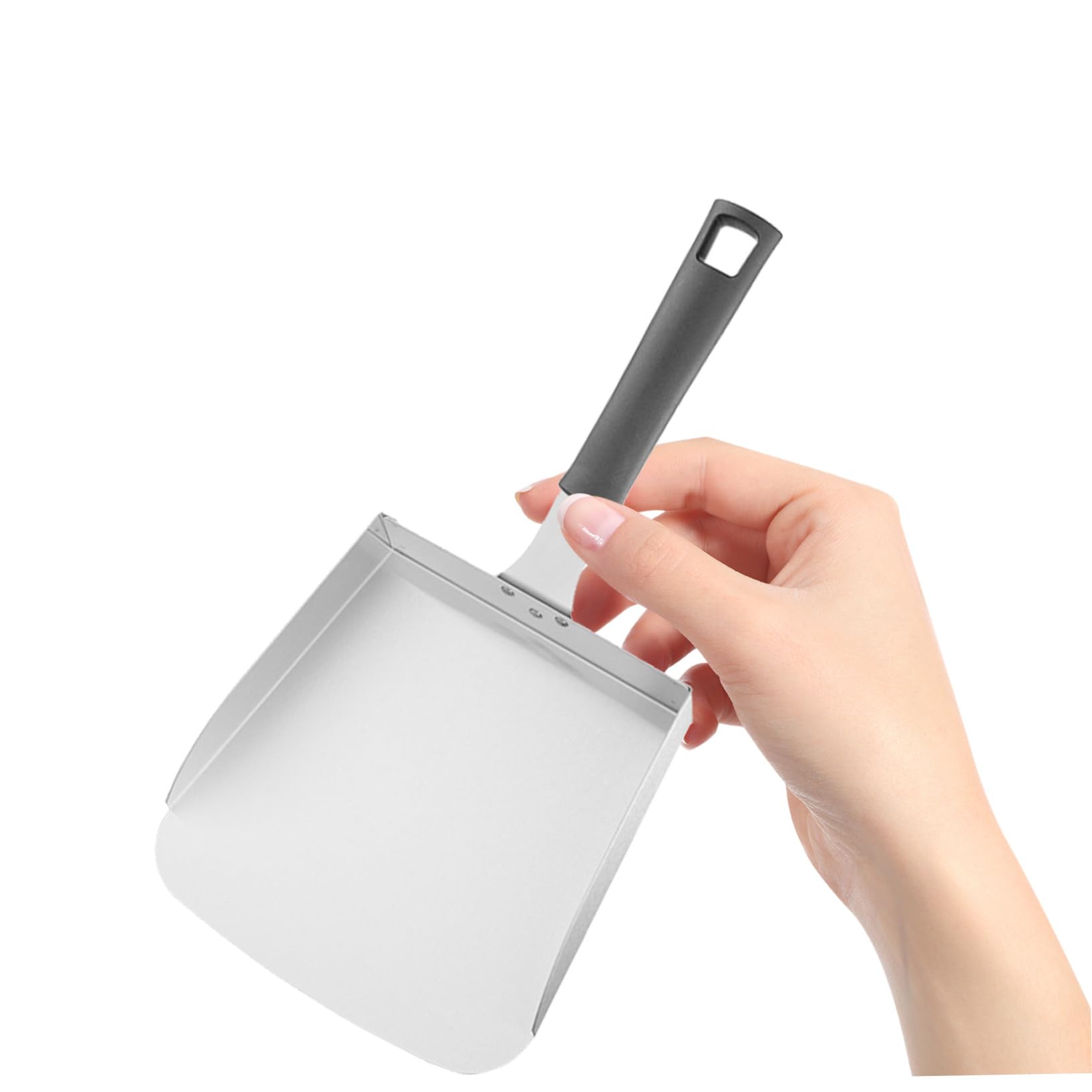 Pala de Acero Inoxidable para Servir Comida, Diseño Ergonómico