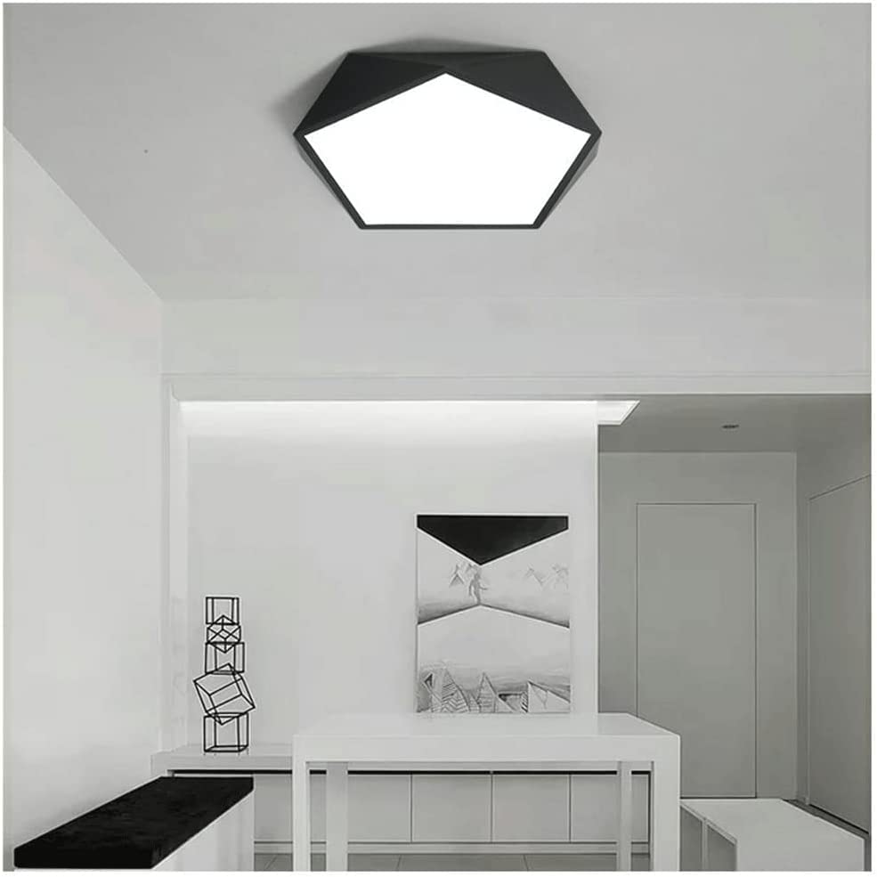 Plafonnier LED moderne à intensité variable avec télécommande de 28cm - 5