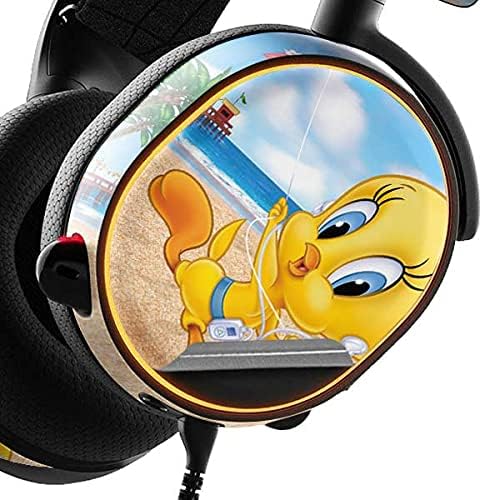 Skinit Decal Skin for SteelSeries Arctis 5 - Officially Licensed Warner Bros Tweety Bird iPod Design