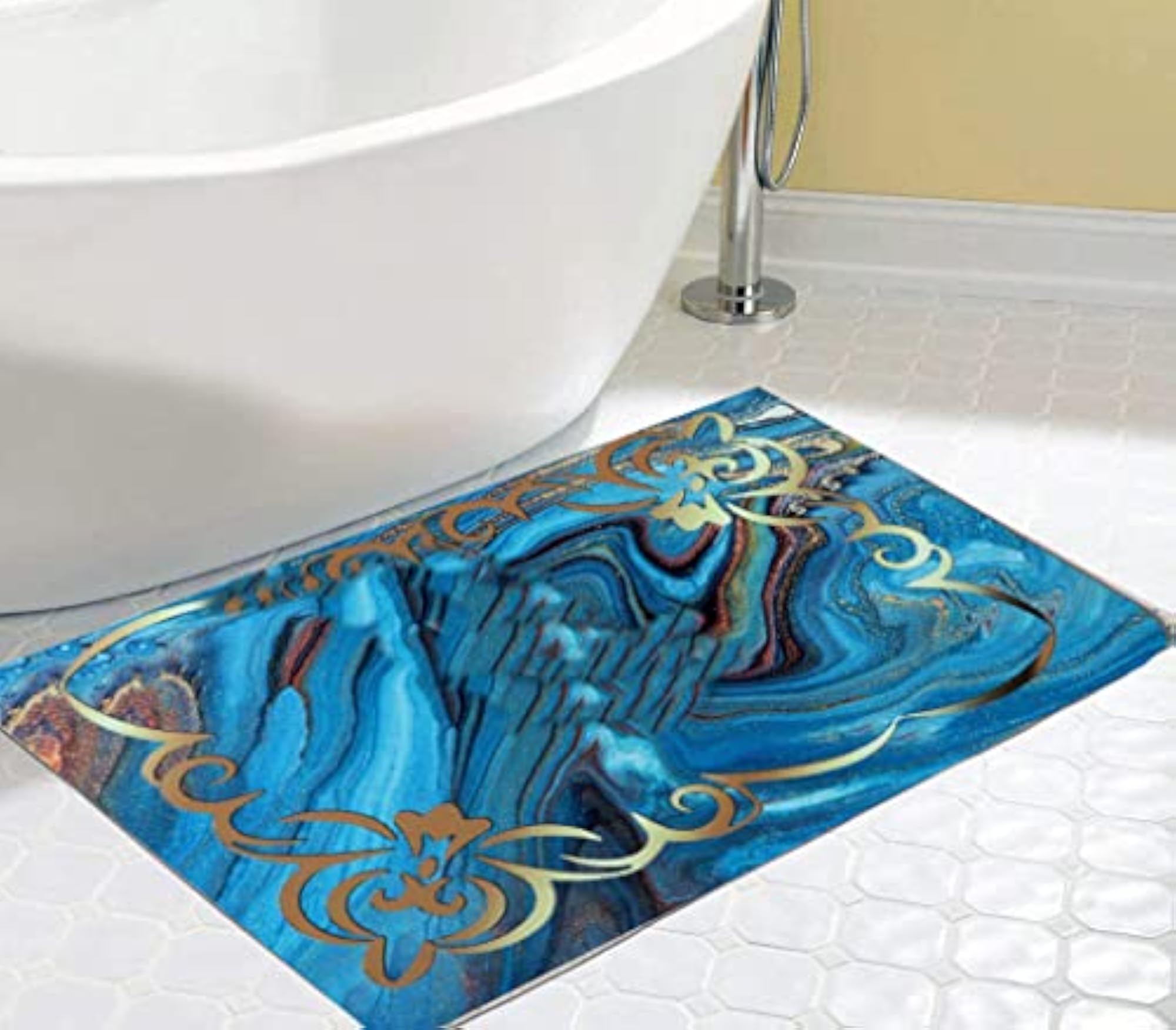 Quick Dry Non-Slip Bath Mat for Bathroom