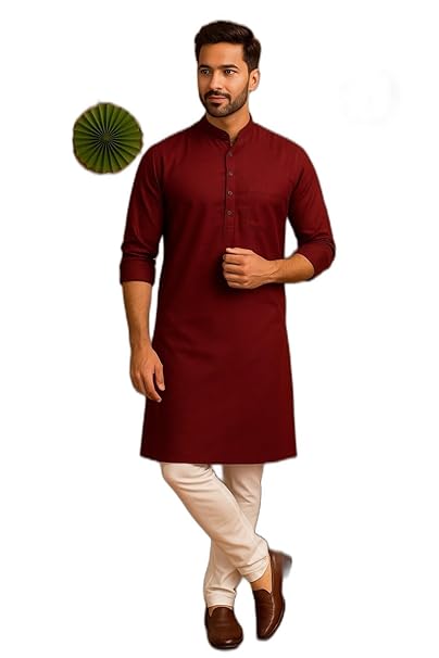 Ehnic Cotton Kurta for Men's_PT_KD_53