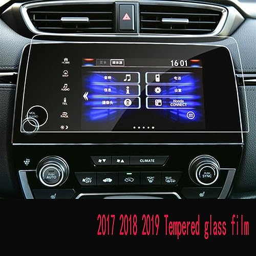 Verre trempé de navigation CR-V anti-rayures pour console centrale 5 à 9 pouces - 2