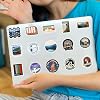 62Pcs New Hampshire Stickers Pack, Aesthetic Vinyl Waterproof Sticker Decals for Water Bottle,Laptop,Phone,Skateboard,Scrapbooking,Bumper for Party Supply Decor Favor… #5
