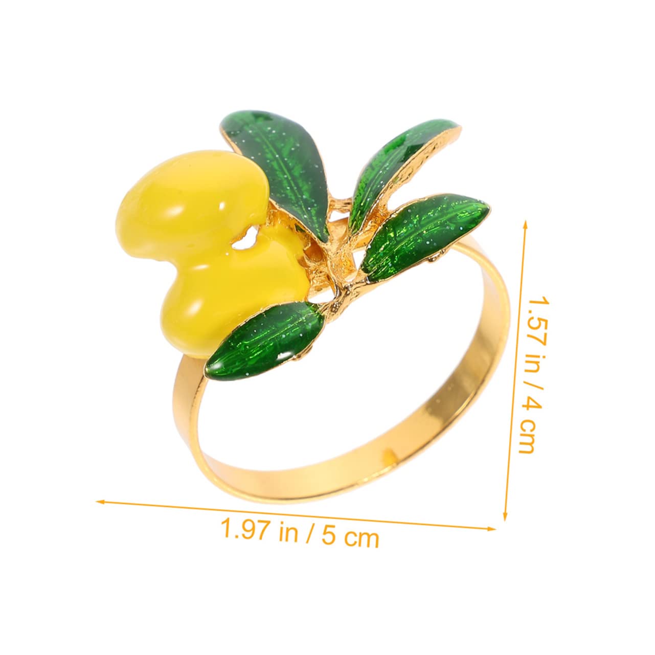 3 Set Portatovaglioli Decorativi Design Per Feste E Accessori Da Tavola Eleganti Speciali 6 Pezzi*3