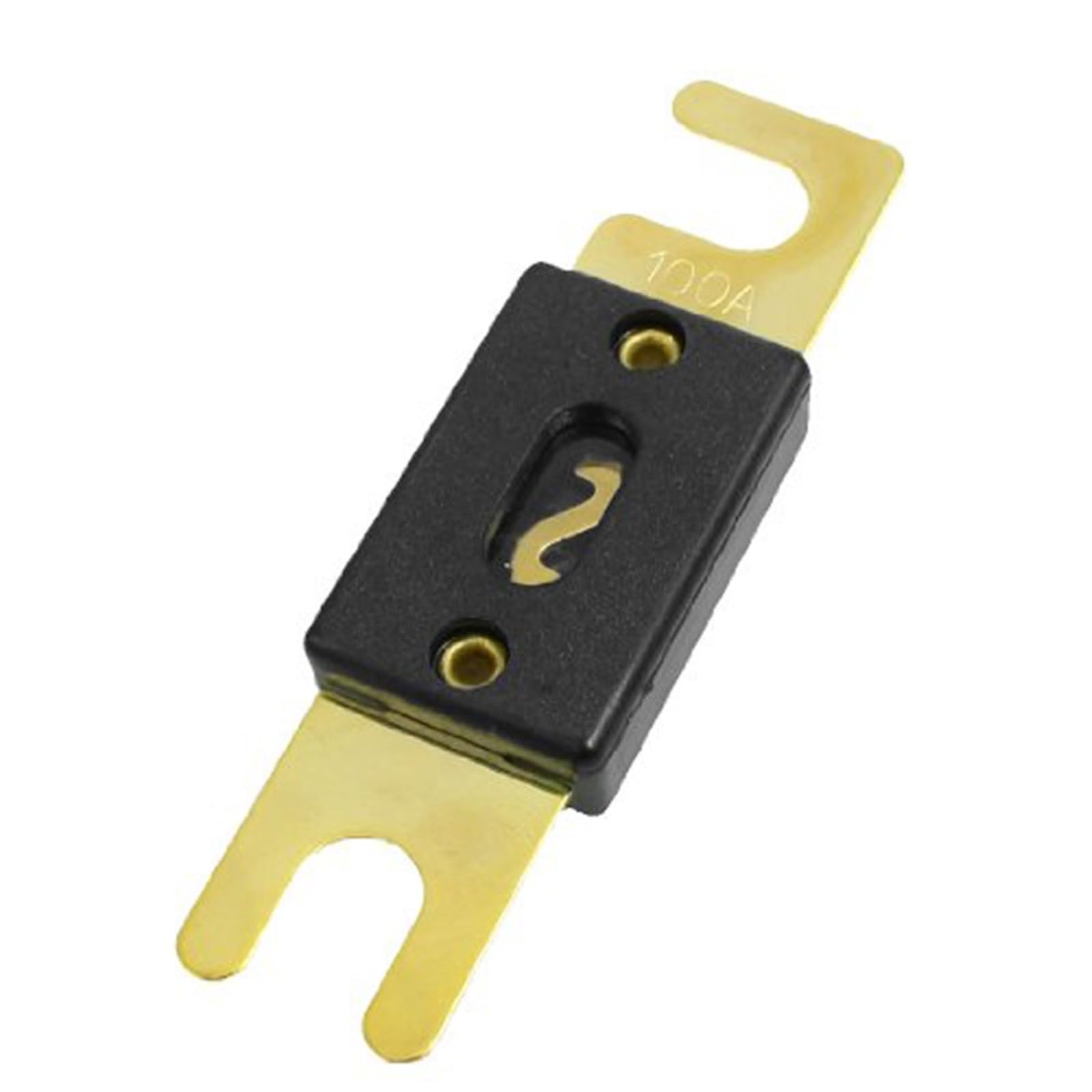 JJHQOKYNA 10Pcs/Lot Car Stereo Audio ANL Fuse Gold Plated 30 A -300A
