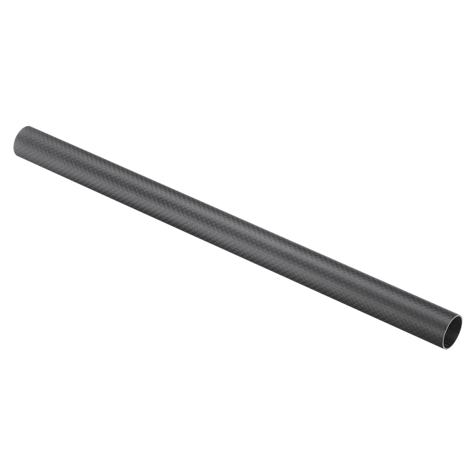 QUARKZMAN Tube En Fibre De Carbone 20 X 22 X 330Mm Pour Avion Rc | 1Pcs, Surface Mate Rod 3K Enroulé Naturel Carbone Tubage Rond, Multicoptère Quadcoptère