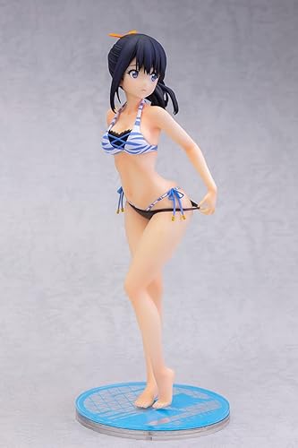 Miniatura 2 de DKJYGH Figuras hechas a mano extraíbles de 5.9in, figura de niña japonesa Alphamax 2% SSSSSS. GRIDMAN Akane Shinjou Rikka Takarada traje de baño de