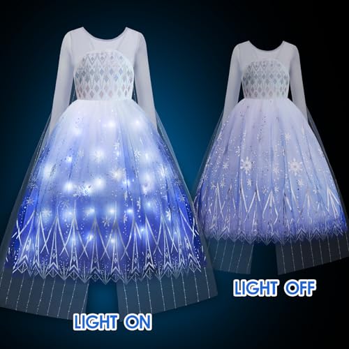 Disfraz de Princesa para Niñas con Luz miniatura 3