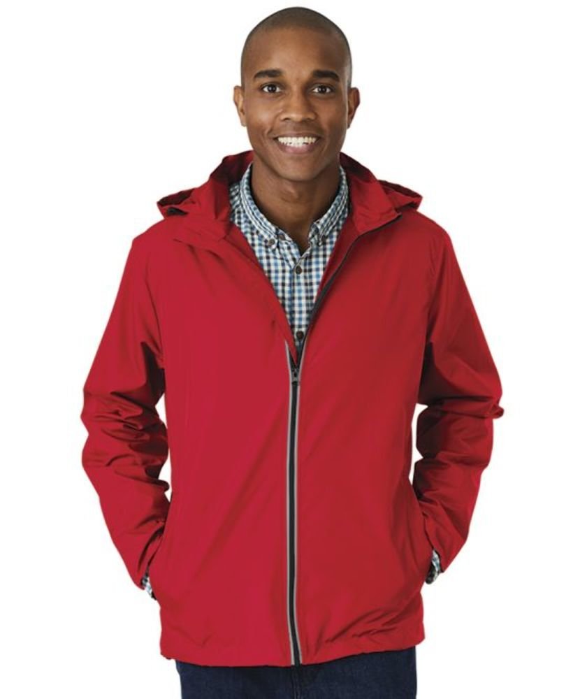 Charles River ApparelMen's Pack-n-go Full Zip Reflective Jacket