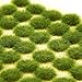 Blulu 98 Pieces Static Grass Tuft 3 mm Self Adhesive Static Grass Railway Artificial Grass Modeling Wargaming Terrain Model Diorama