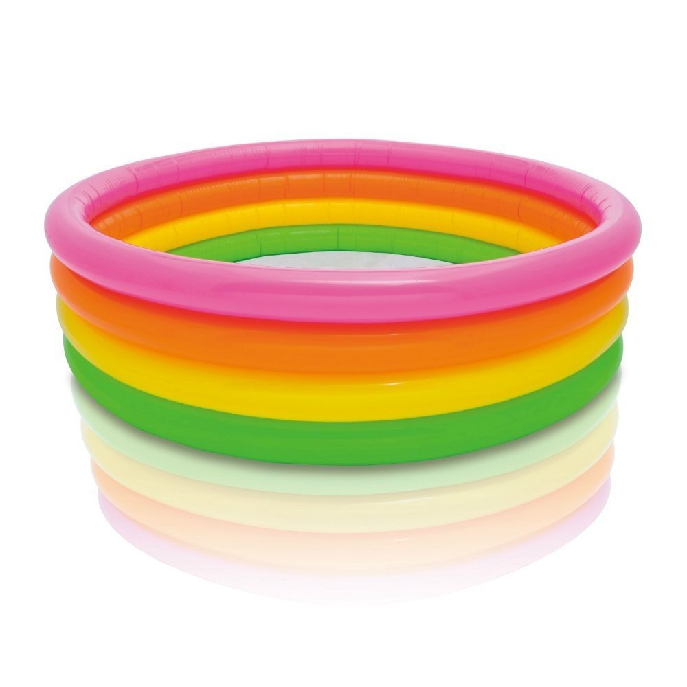 Intex Pa Toys 4 Rings Baby Pool (Multicolour, 66" x 18", 56441Np) (B07F1KZ6TQ) Amazon Price History, Amazon Price Tracker