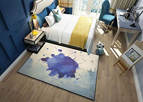 Einfache geometrische Druck Hause 180 * 280 cm farbe-07,Matte für Fitnessgeräte, als Schutzmatte beim Training nutzbar, Bodenschutzmatte für