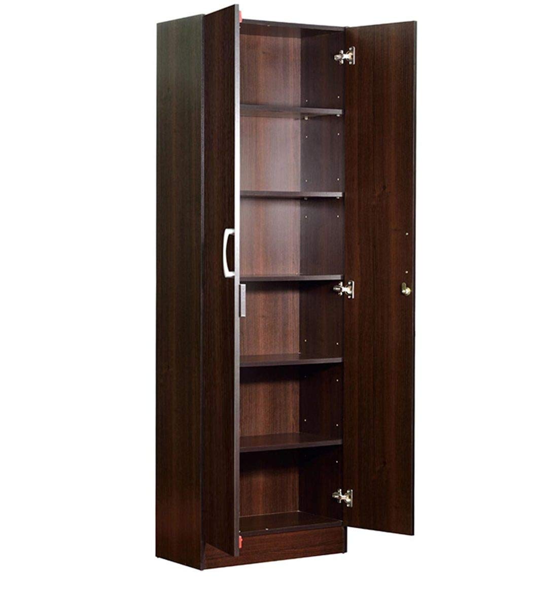 Kenzou 2 Door Wardrobe In Wenge Finish By Mintwud : Amazon.in