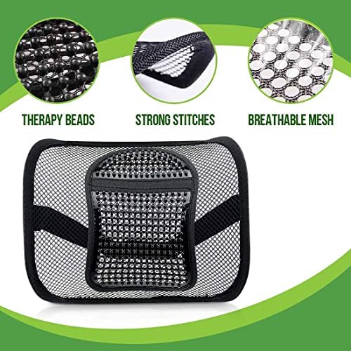 Cuscino Di Supporto Lombare, Cuscino Ergonomico Per La Schiena E La Lettura Fodera Ergonomica Traspirante E Lavabile Nero 87850788