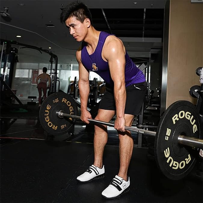 Men's Weightlifting Shoes Cross Training Shoes for Powerlifting Deadlifting Lifting Squat Shoes for Women and Men Non-Slip Shoes