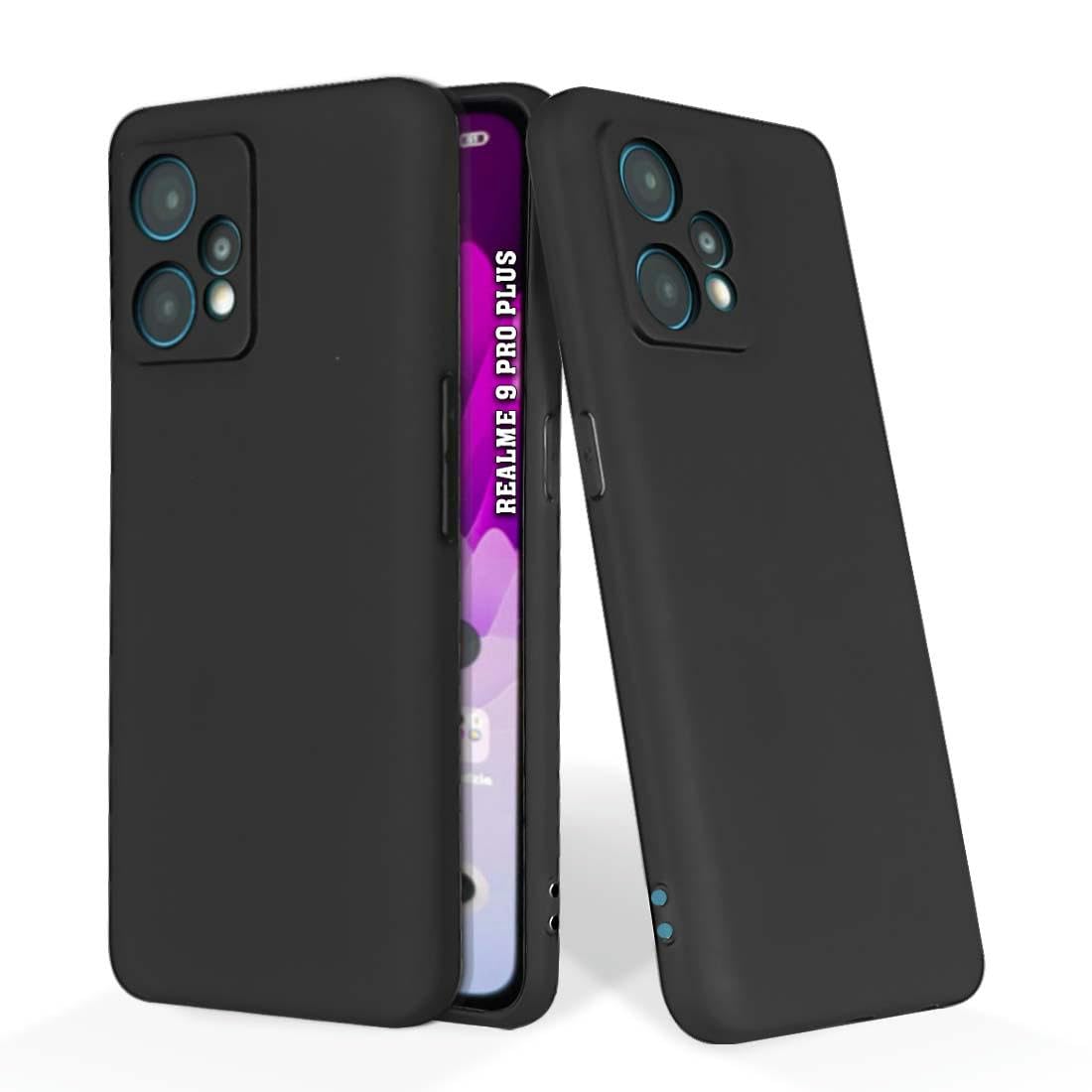 PrintWhiz Soft Silicone Mobile Back Cover Compatible with Realme 9 Pro Plus 5G, Realme Narzo 50 Pro 5G, Realme 9 4G | Shockproof Protective Case/Cover(Plain Black)($BL-REA-9PROPLU-000) (B0CSSZ7XYL) Amazon Price History, Amazon Price Tracker
