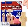 Toenail Fungus Treatment Extra Strength - 21 Nighttime Hydrogel Patches for Overnight Toenail Repair - Visible Results in 8 Hours - Patches for Toenails Fungus Relief (2pcs)