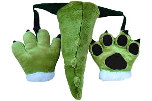 Adorable Fluffy Dinosaur Tail Costume Set