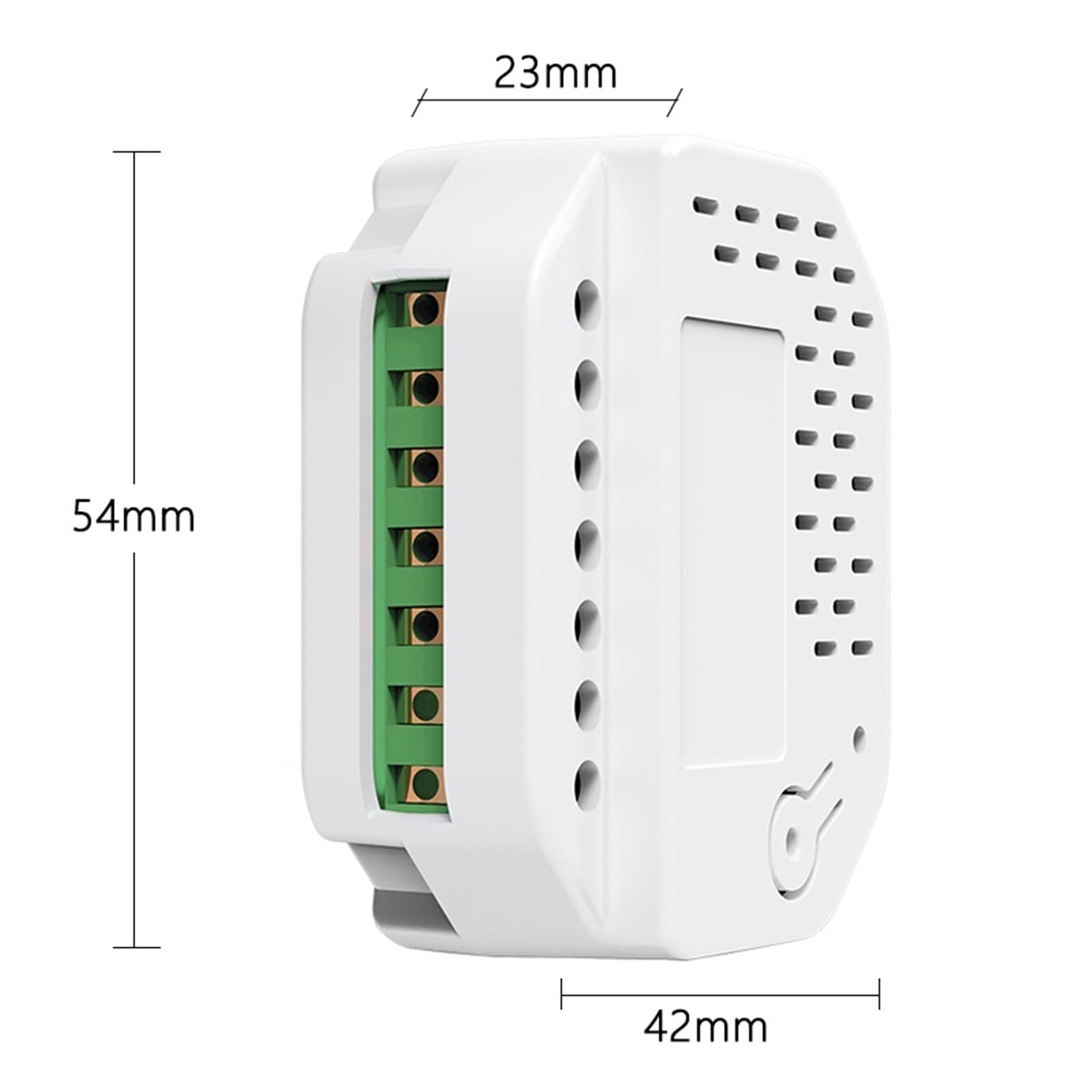 Smart HomeKit Interruttore a Parete WiFi Interruttori della Luce Intelligenti Fai-da-Te Modulo di automazione relè Wireless a 2 Vie Funziona(1PCS Non-HomeKit)