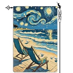 Summer Starry Night Ocean Lounge Chair #WQ205