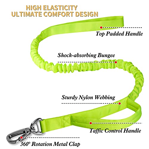 YoothBro K9 Military Dog Collar and Lead Set, Adjustable Nylon Collar with Heavy Duty Metal Buckle for Medium Large Dogs - Image 4