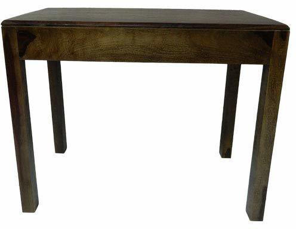 Image of SONA ART & CRAFTS Solid Sheesham Wood Study Table | Computer Desk with Storage for Home and Office Furniture (Finish Color - Dark Walnut, DIY(Do-It-Yourself))
