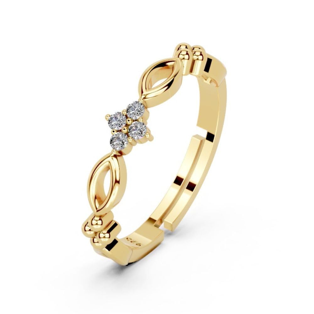 Adjustable 925 Sterling Silver Rings for Women & Girls | Free Size Rings, CZ AAA+ Diamond, Birthday Gift, Anniversary Gift, Engagement Ring, Wedding Ring, Surprise Gift-image-34