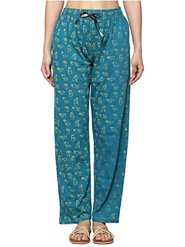 Image of Womens 100% Cotton Loungwear Pyjama Pant-pack of 1