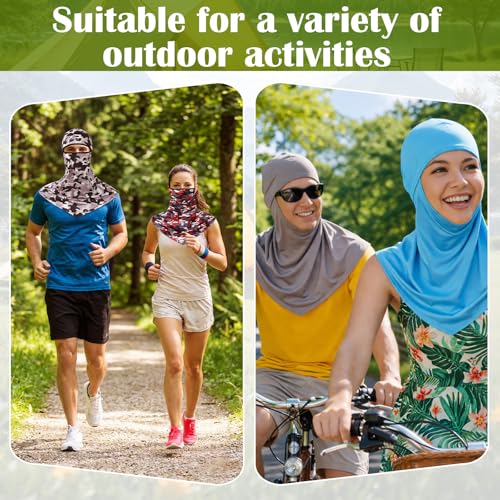Image of Balaclava Full Face Masks Summer Balaclava Long Face and Neck Cover Breathable Sun Protection for Men Women