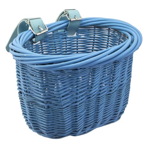 Sunlite Mini Willow Bushel Basket - Blue