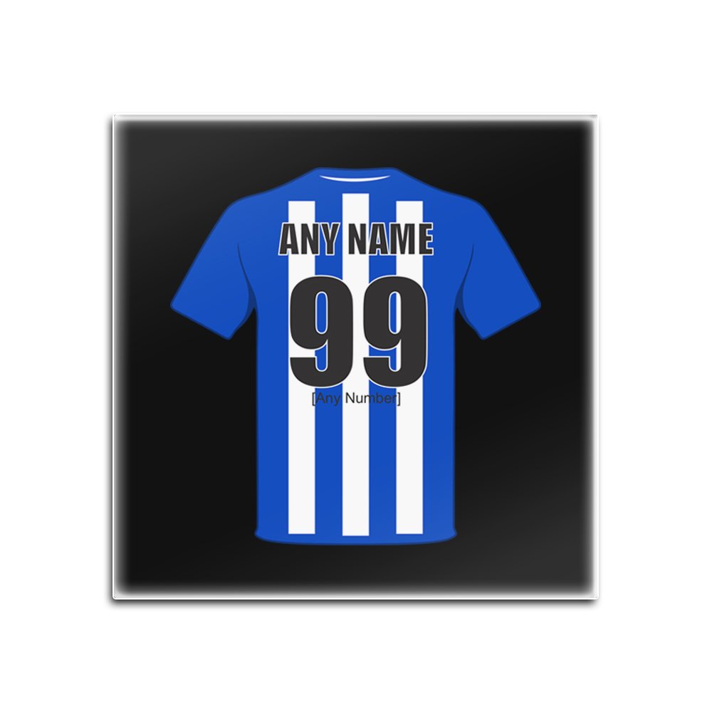 Dessous de verre Kilmarnock personnalisé club de football lot de 4 carré