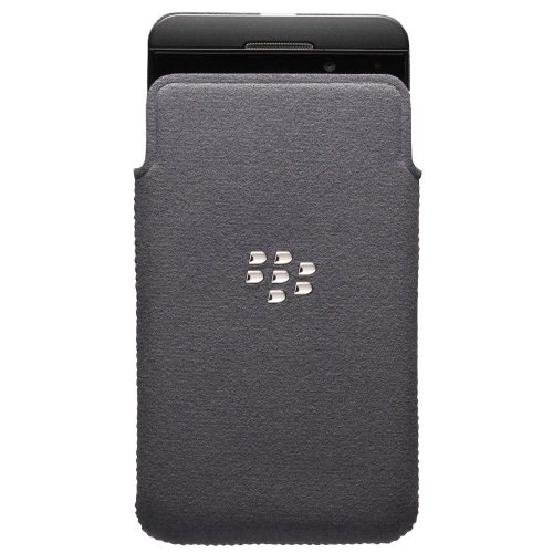 BlackBerry Microfibre Smartphone Pocket for BlackBerry Z10 - Grey