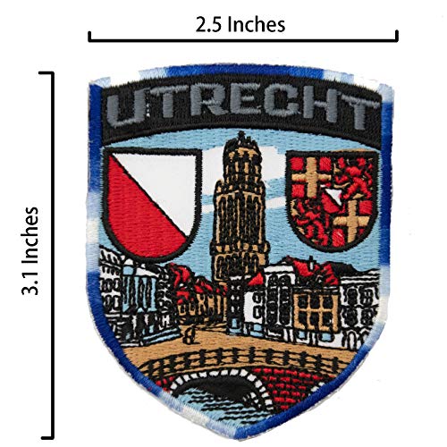 Écusson brodé drapeau Pays-Bas de qualité supérieure pour patch vêtement - 3