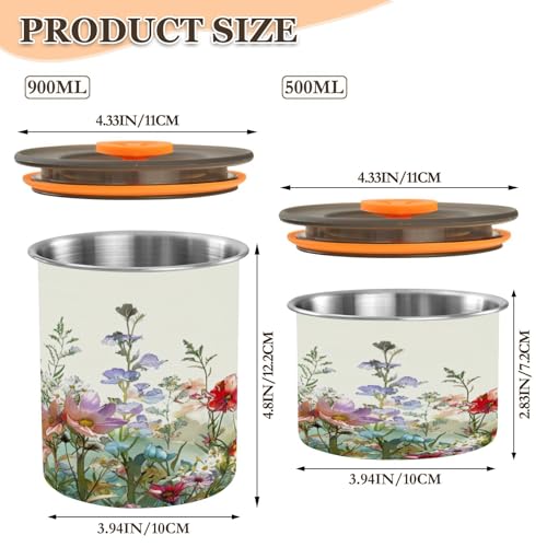 Envase hermético para café de acero inoxidable 30oz miniatura 2