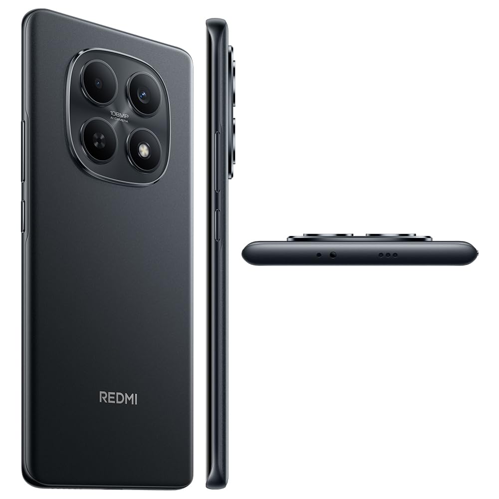 XIAOMI REDMI Note 15 6GB+128GB,Smartphone 6.77" AMOLED 120Hz,MTK G100-Ultra,108MP+20MP, 6000mAh,Charge Turbo 33W,Nero(senza caricatore incluso)
