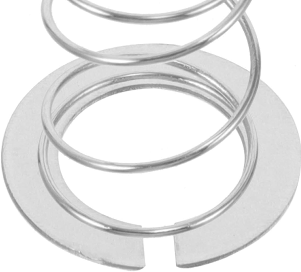 Ciieeo Quick Installation Stainless Steel Spring and Washer Set for Stand Mixer Parts, Metal Blender Assembly Accessory, Enhanced Mixing Performance, Silver Replacement