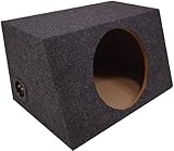 American Sound Connection H115 1 x 15-Inch Deep Angle Round Sub Box (Single)