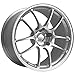 Enkei 460-780-8035SP PF01 Racing Wheel 17x8 +35 5x100 Silver Paint