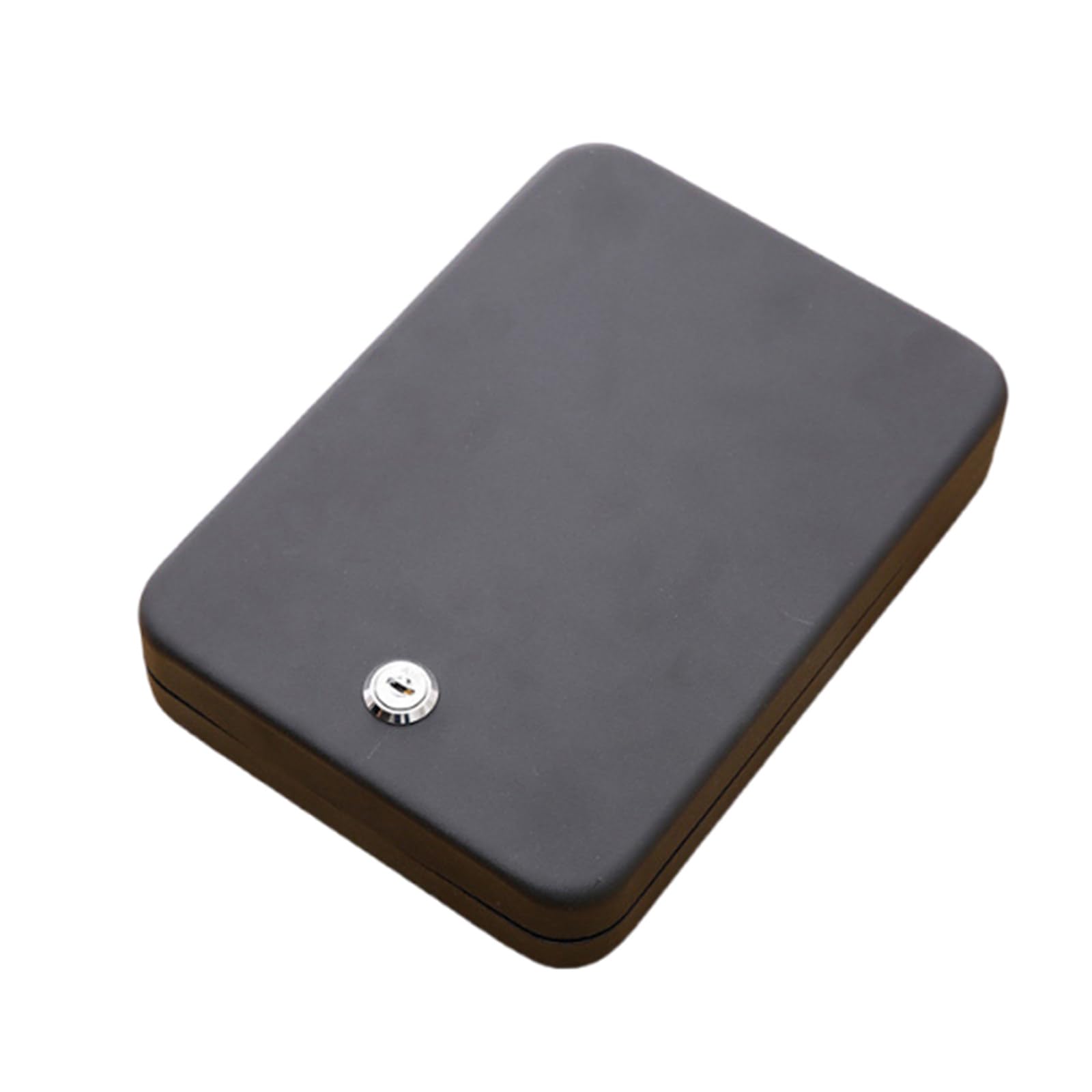 Cassetta di sicurezza per chiavi portatile Mini cassaforte con corda d'acciaio Mini antifurto per gioielli Cassaforte per gioielli Cassaforte per auto Cassetta portachiavi antifurto,Black