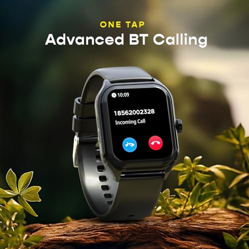 Image of Maxima Max Pro Volt+ Smartwatch 1.83 inch Ultra HD 2.5D Curved Display 650 Nits, BT Calling, AI Voice Assistant, Premium Metal Case, Heart Rate, Sleep, 100+ Sports Mode Smart Watch (Silver Blue)
