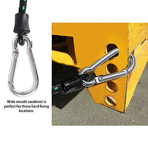 Xstrap Standard 6Pk Bungee Cords With Carabiners 32 Inch Heavy Duty Straps Strong Elastic Rope Locks Onto Anchor Points Of Luggage Rack/Cargo/Camping/Rv/Boat #TOP5