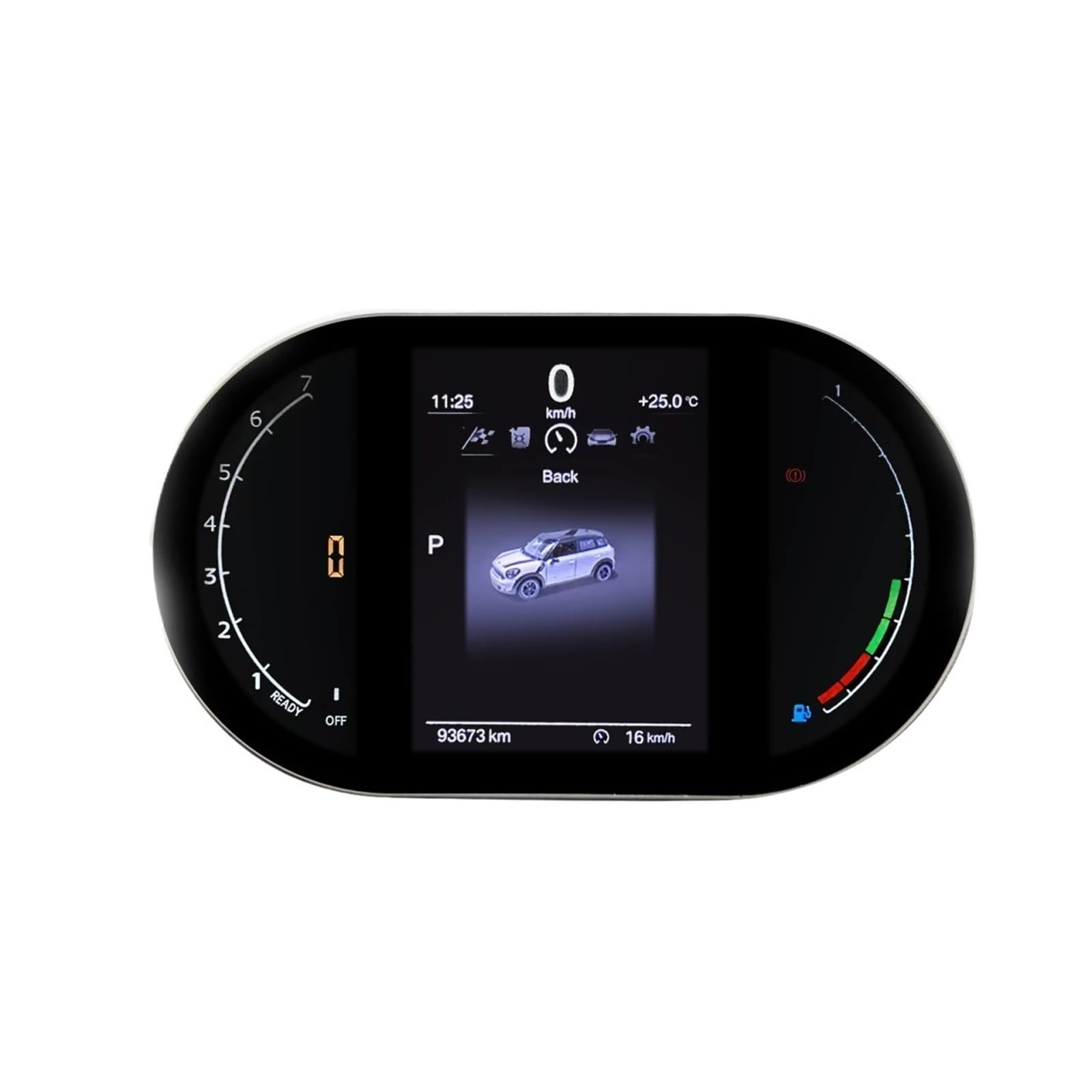 Cyfrowy miernik Do Bmw Serii F F54 F55 F56 Wyświetlacz Head Up | 2014-2023 Prędkościomierz LCD Klaster Panel Przyrządów Cyfrowa Deska Rozdzielcza